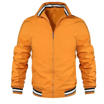 Men's Casual Spring Summer Windbreak Bomber Jacket - Lightweight & Stylish - Buy Center