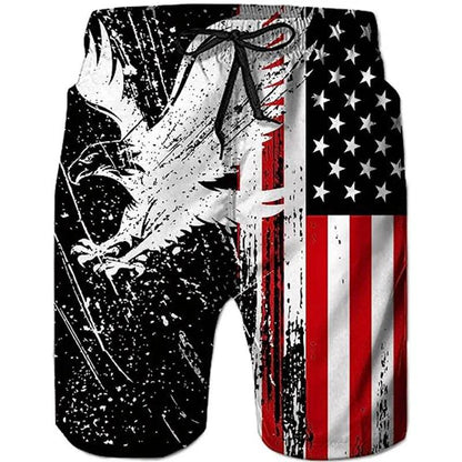 Men’s Quick Dry Bermuda Board Shorts - Beach & Surf Swimwear - Buy Center