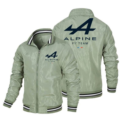 Alpine Men's Zipper Jacket - Stylish Sportswear for Autumn & Winter - Buy Center