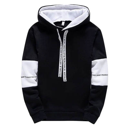 Men's Casual Long Sleeve Hoodie - Spring Hip Hop Pullover Sweatshirt - Buy Center