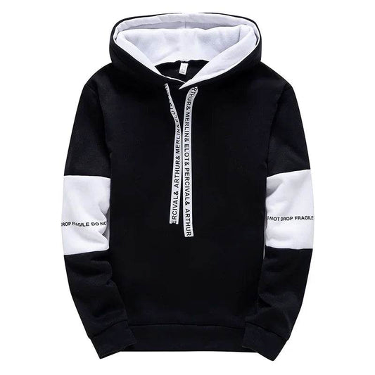 Men's Casual Long Sleeve Hoodie - Spring Hip Hop Pullover Sweatshirt - Buy Center