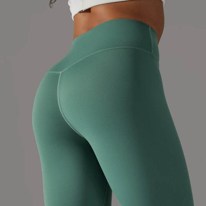 Hamidou Women's High Waist Yoga Leggings - Breathable & Stylish Gym Wear - Buy Center