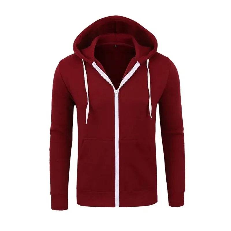 MRMT Men's Zipper Hoodie - Casual Comfort for Spring & Autumn - Buy Center