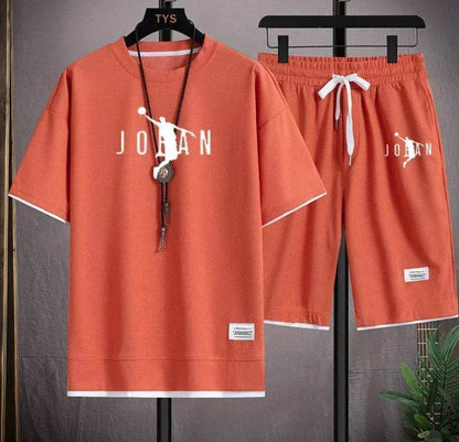 Summer Men's 2-Piece Blazer and T-Shirt Set - Casual Fashion - Buy Center