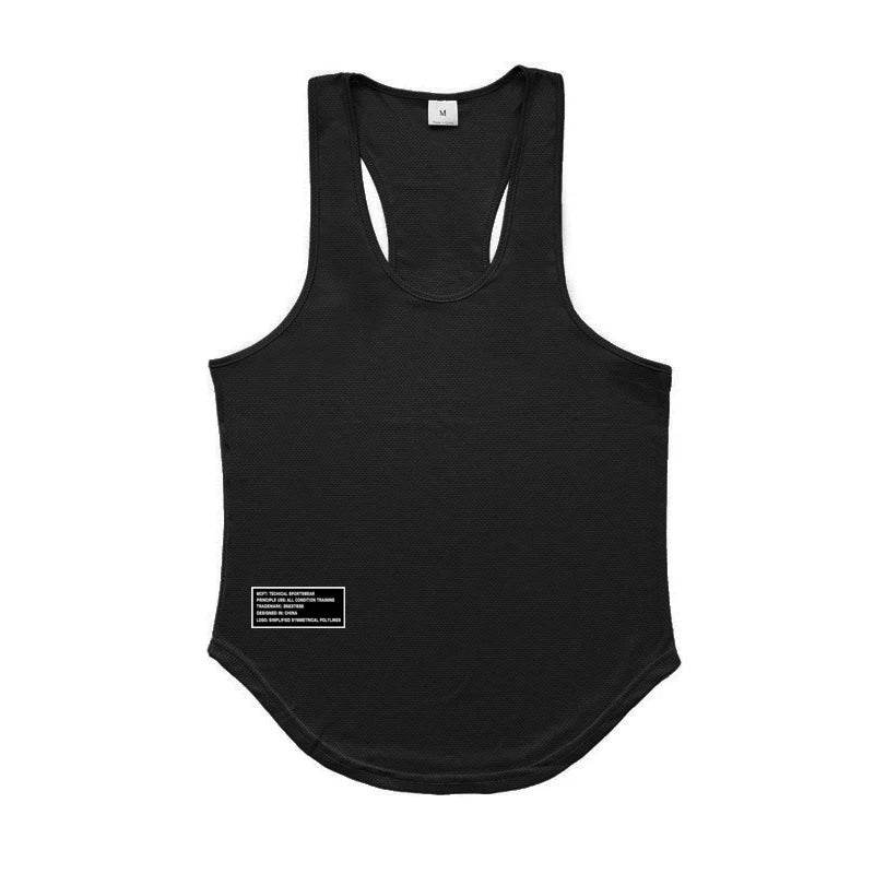 Muscleguys Men's Quick Dry Fitness Tank Top - Slim Fit Sleeveless Shirt - Buy Center