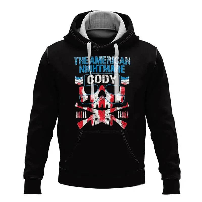 Cody Rhodes 3D Print Hoodie - Casual Streetwear for Kids - Buy Center
