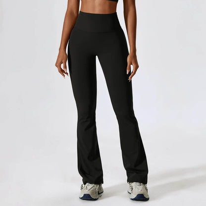 SWELTERING High Waist Flare Leggings - Women's Yoga & Fitness Pants - Buy Center