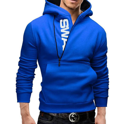 LETSNAGOU Men's Hooded Sweatshirt - Zipper Pullover for Casual Wear - Buy Center