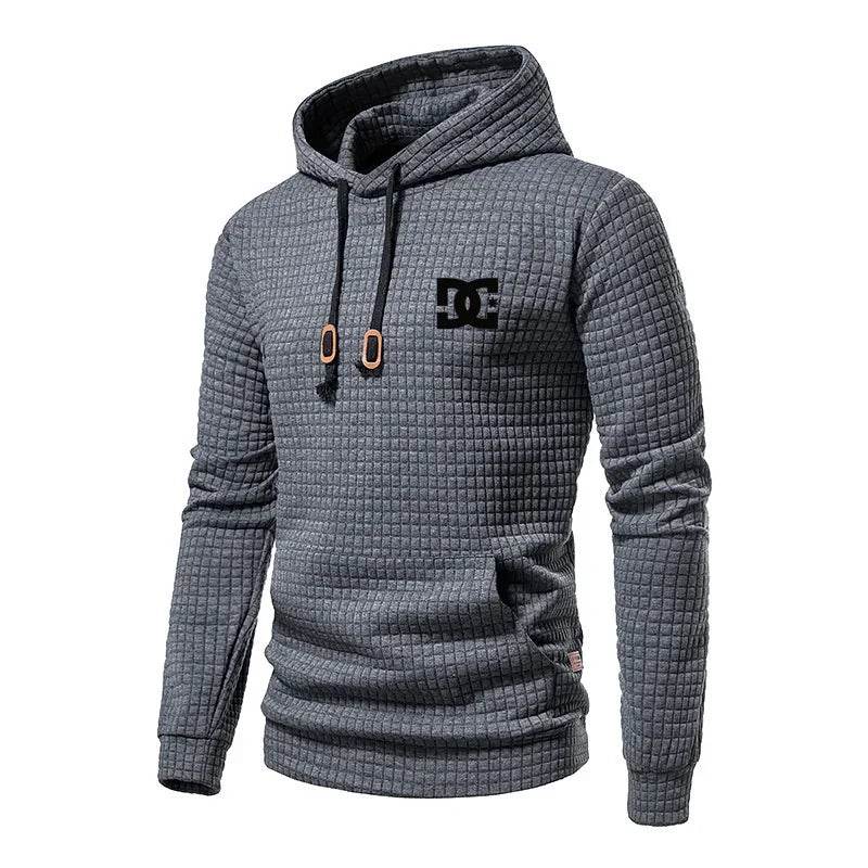 2025 Spring Casual Hoodie for Men - DC Letters Print & Large Pockets - Buy Center