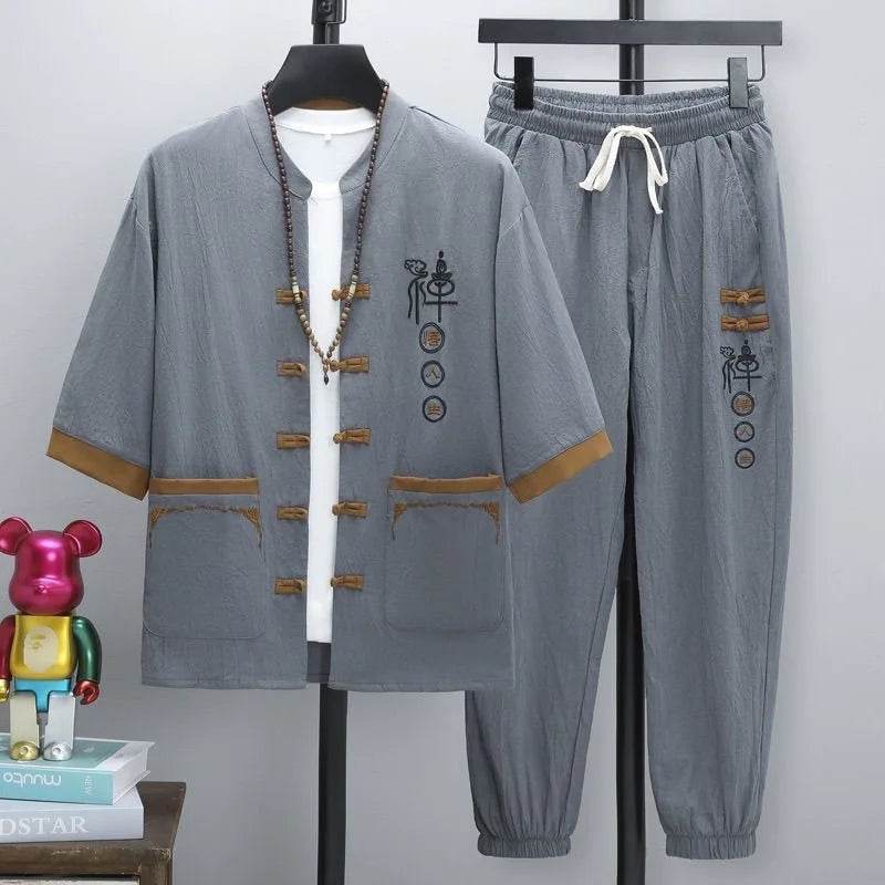 KOLMAKOV Men's Summer Printed Sports Suit - Casual & Breathable Set - Buy Center