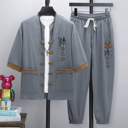 KOLMAKOV Men's Summer Printed Sports Suit - Casual & Breathable Set - Buy Center