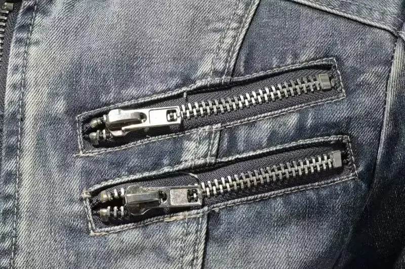 Wulend Men’s Slim Fit Denim Jacket - Casual Zipper Coat for Autumn - Buy Center