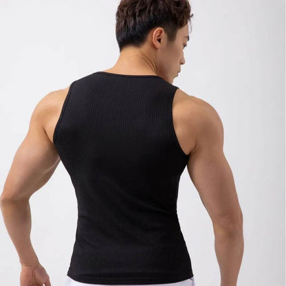Men's Slim Fit Sports Vest - Quick-Drying Breathable Summer Tank Top - Buy Center