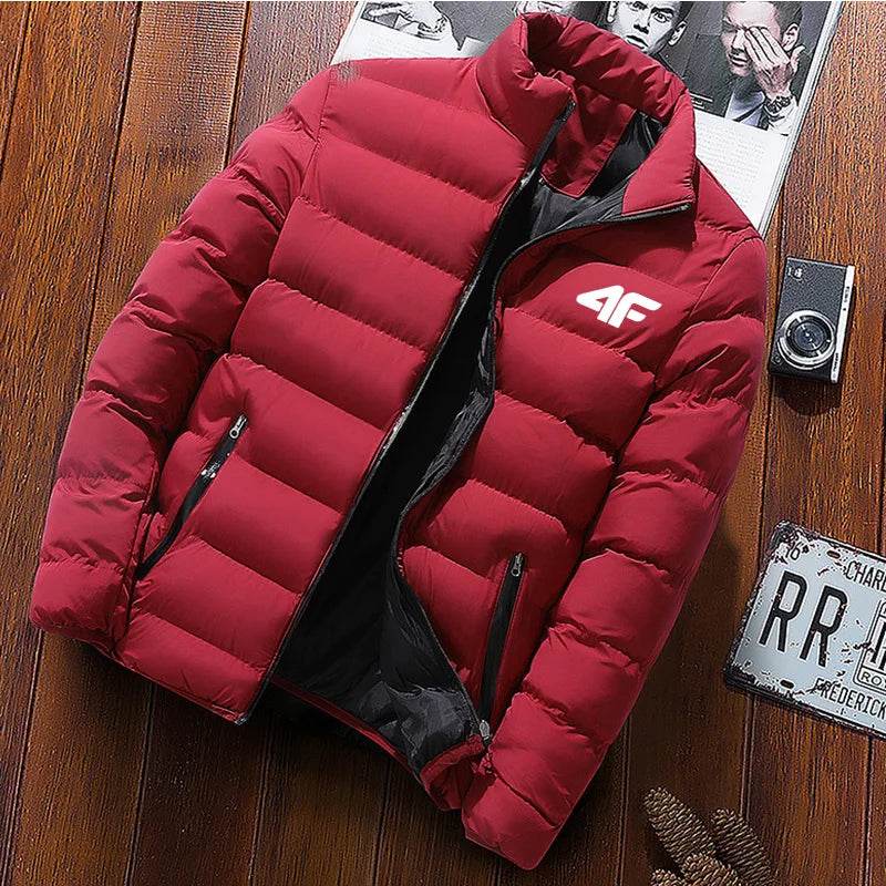 2024 Men's Waterproof Windbreaker Jacket - Warm Autumn Zip-Up Coat - Buy Center