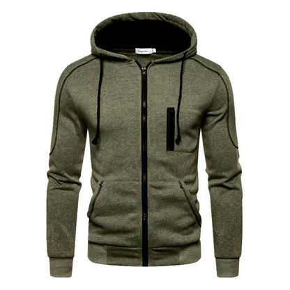 Street Ninjas Men's Zip Up Hoodie - Fleece Lined Casual Jacket - Buy Center