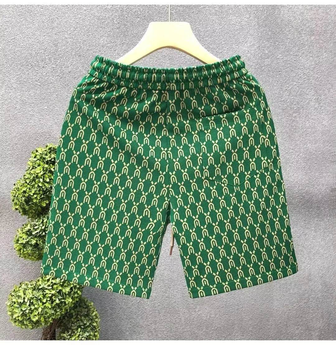 High Quality Men's Green Summer Shorts - Casual Gym & Streetwear Style - Buy Center