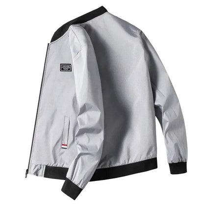 Men's Lightweight Windbreaker Jacket - Casual Zipper Pocket Coat - Buy Center