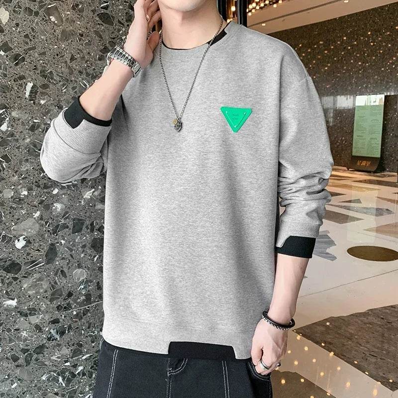 West Chalet Casual Men's Long Sleeve Sweater - Fashion Contrast Pullover - Buy Center