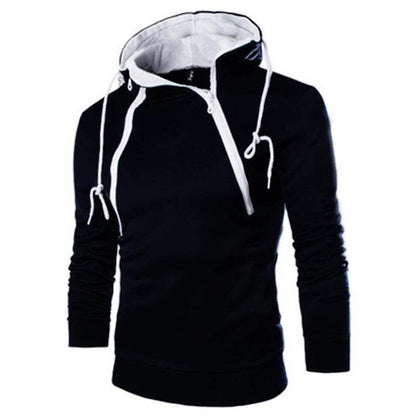 LETSNAGOU Men's Hooded Sweatshirt - Zipper Pullover for Casual Wear - Buy Center