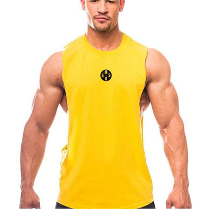 Muscleguys Men's Gym Tank Top - Low Cut Armholes for Fitness & Bodybuilding - Buy Center