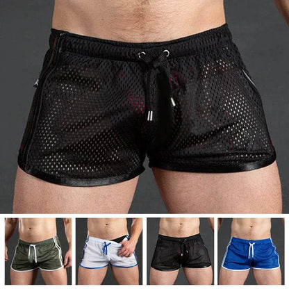 Men's Quick Drying Sports Shorts - Breathable Mesh Gym & Casual Wear - Buy Center