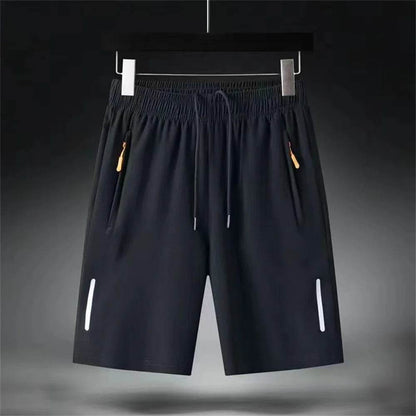 Men's Ice Silk Shorts - Quick Dry, Breathable, and Casual Summer Wear - Buy Center