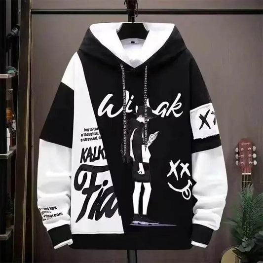 2024 Men's Graphic Hoodie - Casual Hip Hop Autumn Sweatshirt - Buy Center