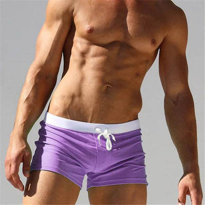 MOONBIFFY Quick Dry Men's Swimming Shorts - Beach & Surf Trunks - Buy Center