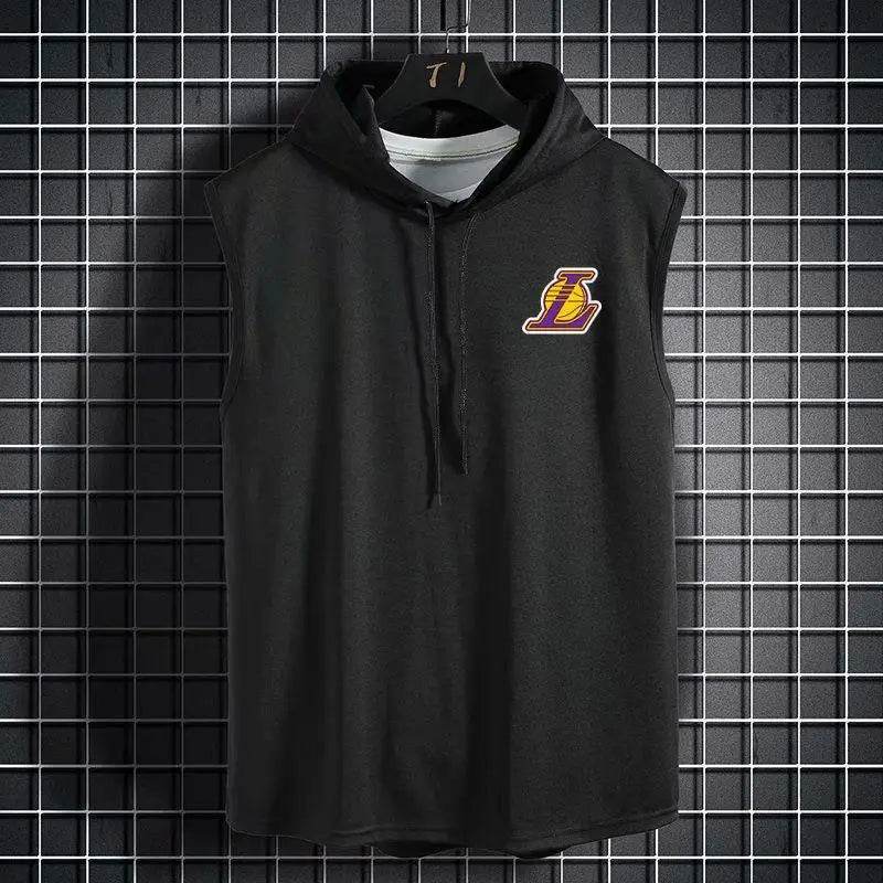 Summer Basketball Hooded Vest - Breathable Quick-Dry Sleeveless Top - Buy Center