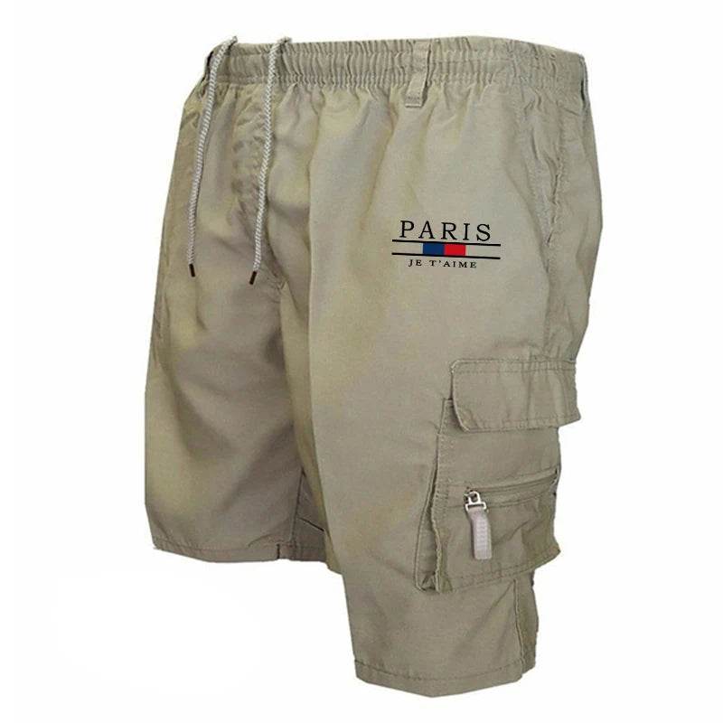 ZOCI Men's Casual Summer Cargo Shorts - Loose Fit, Multi-Pocket Design - Buy Center