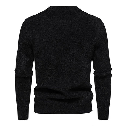 Pullover Men's Trend Sweater Slim Fit Casual Knitted Turtleneck Pullover Tops Men Clothes - Buy Center