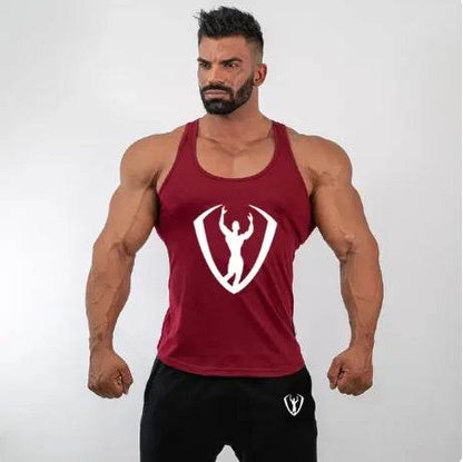 2024 Men's Cotton Tank Tops - Sleeveless Gym Vest for Fitness - Buy Center