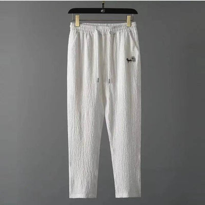 Summer Chinese Style Men’s Casual Set - T-Shirt & Pants Suit - Buy Center