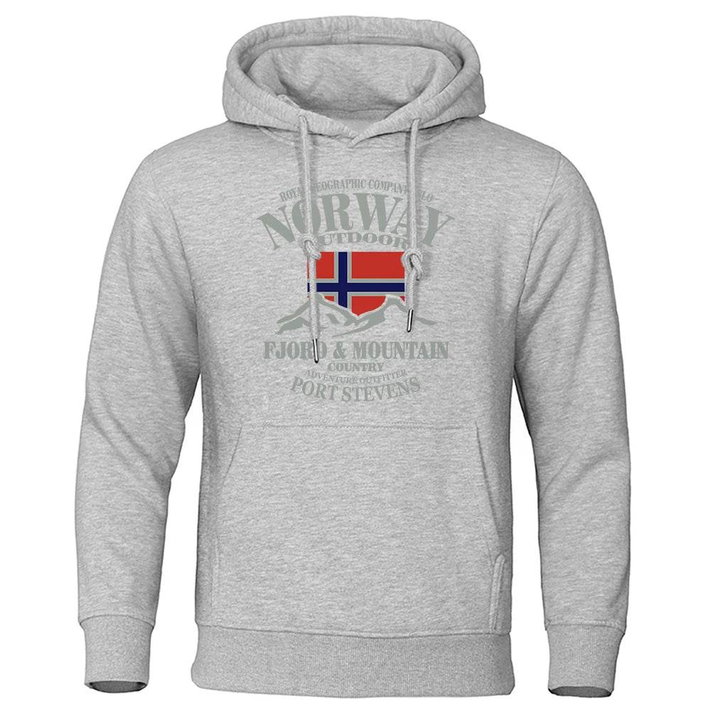 Norway FjordFashion Oversize Casual Hoody - Autumn Street Style - Buy Center