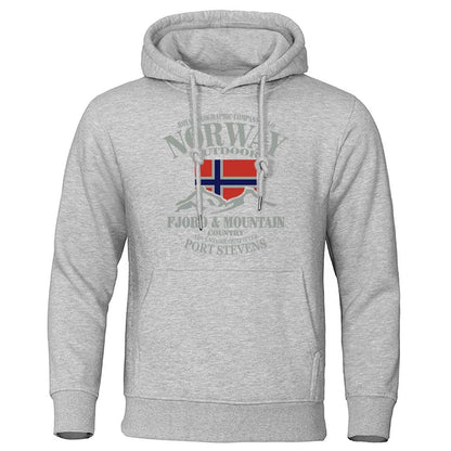 Norway FjordFashion Oversize Casual Hoody - Autumn Street Style - Buy Center