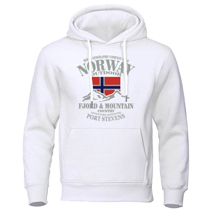 Norway FjordFashion Oversize Casual Hoody - Autumn Street Style - Buy Center