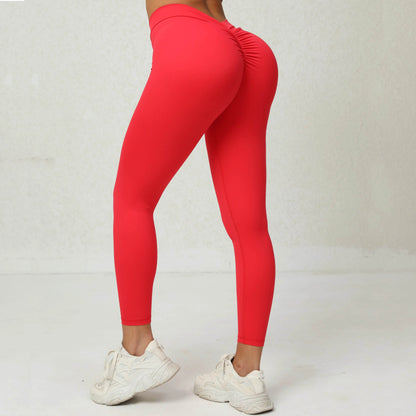 ZEEHOOH Active V Back Yoga Leggings - Sexy Body Sculpting Fit - Buy Center