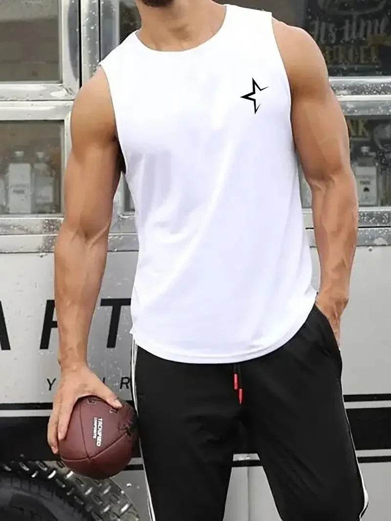 Men's Summer Round Neck Tank Top - Casual Gym Vest, Plus Size Available - Buy Center