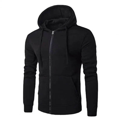 Men's Autumn Zipper Hoodie - Slim Fit Long Sleeve Sweatshirt Jacket - Buy Center