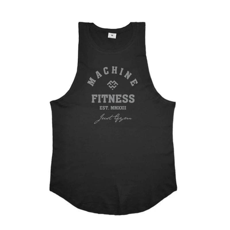 MuscleGuys Gym Tank Top for Men - Cotton Sleeveless Workout Vest - Buy Center