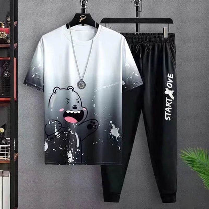 Trendy Casual Sports 2-Piece Set for Youth - Cool Summer Style - Buy Center