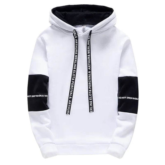 Men's Casual Long Sleeve Hoodie - Spring Hip Hop Pullover Sweatshirt - Buy Center