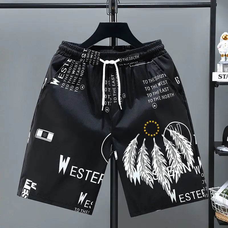 2025 Summer Casual Men's Shorts - Quick-Drying Trendy Beachwear - Buy Center