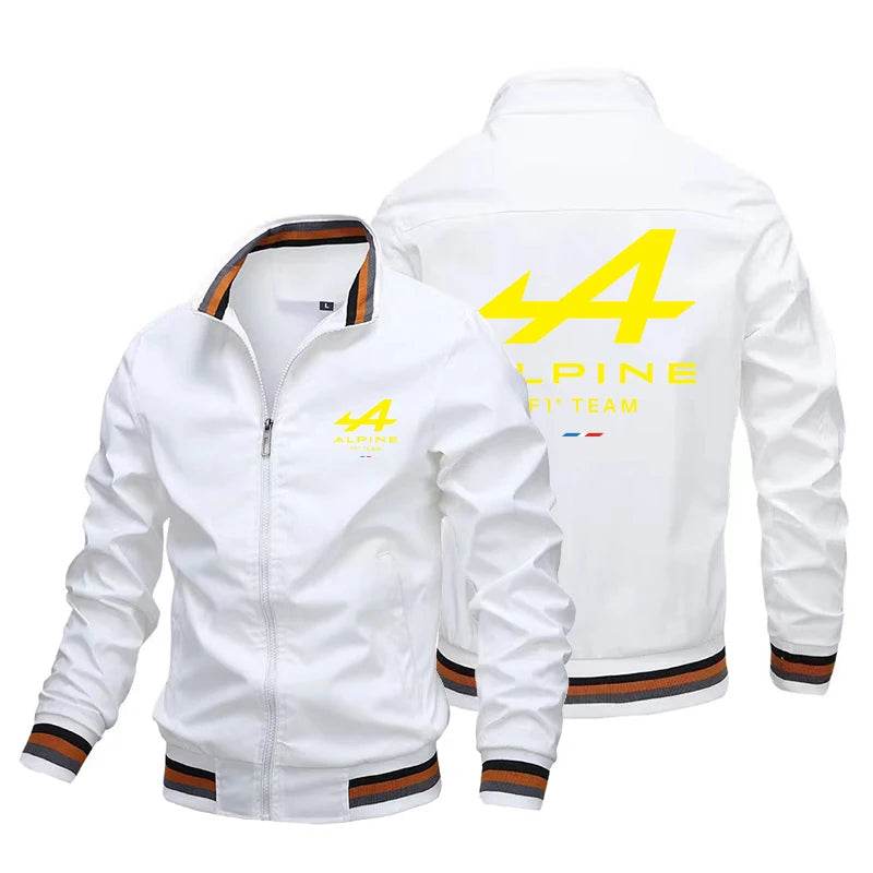 Alpine Men's Zipper Jacket - Stylish Sportswear for Autumn & Winter - Buy Center