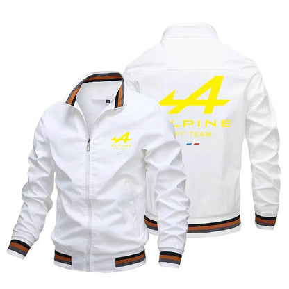 Alpine Men's Zipper Jacket - Stylish Sportswear for Autumn & Winter - Buy Center
