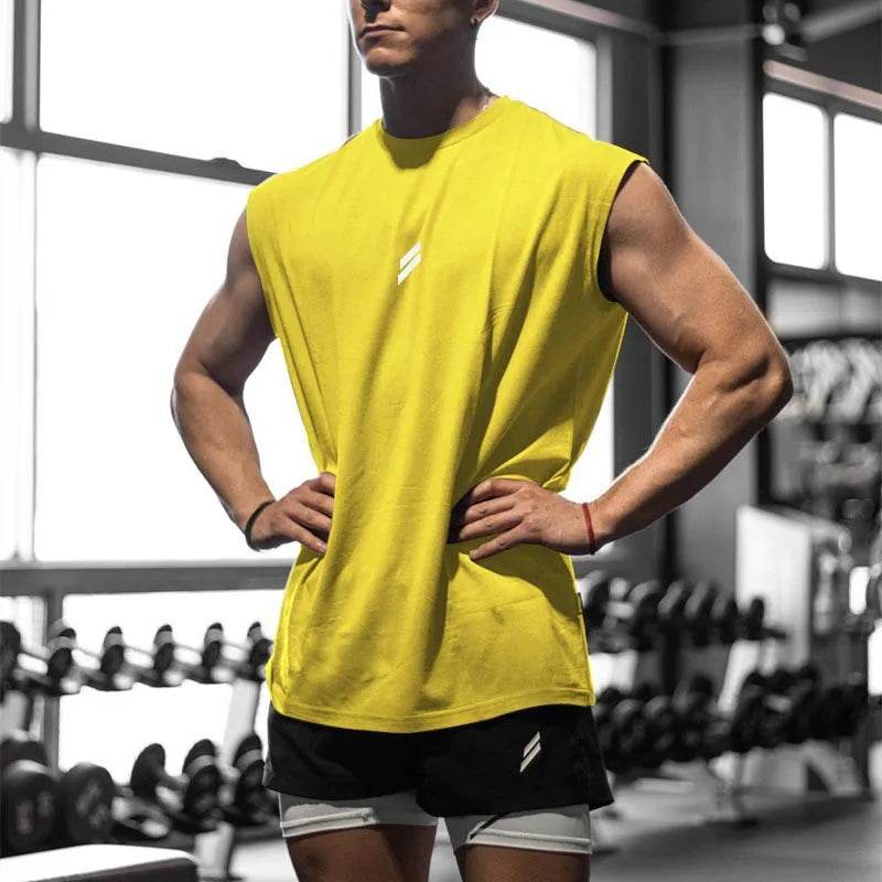 Men's Breathable Sports Tank Top - Quick Drying Loose Fit for Summer - Buy Center
