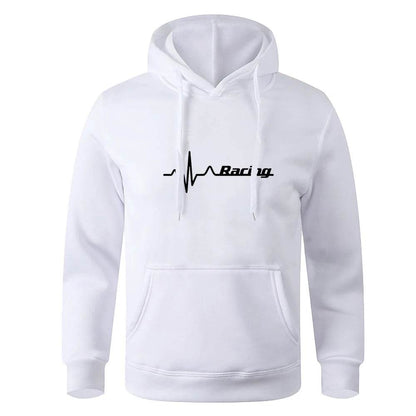 Autumn Winter Pullover Hoodies for Men & Women - Racing Print Style - Buy Center