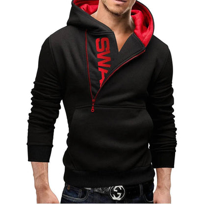 Men's Full Zip Hoodie Jacket - Casual Sportswear with Pocket - Buy Center