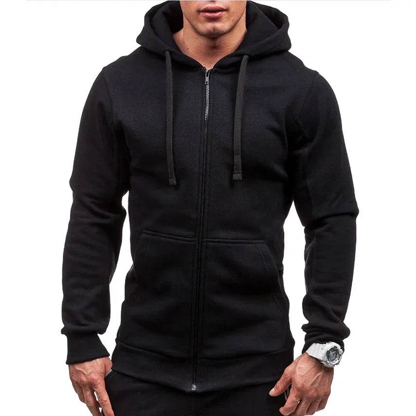 MRMT Men's Zipper Hoodie - Casual Comfort for Spring & Autumn - Buy Center