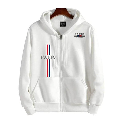 TLIT Men's Hooded Zipper Jacket - All Season Casual Streetwear - Buy Center